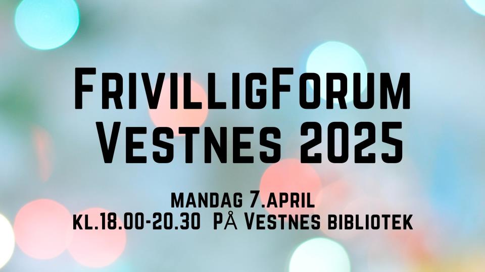 Lenkje til artikkel: Frivilligforum 2025