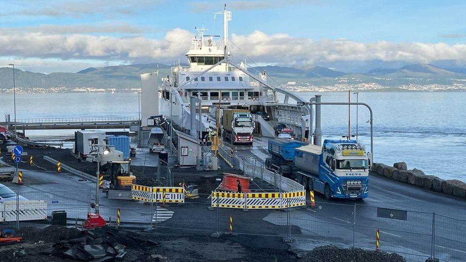 Lenkje til artikkel: Strakstiltaka for E39 Vestnes ferjekai er i rute