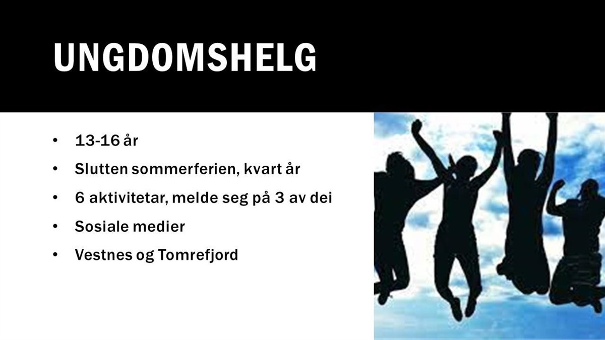 Illustrasjon ungdomshelg - Klikk for stort bilete